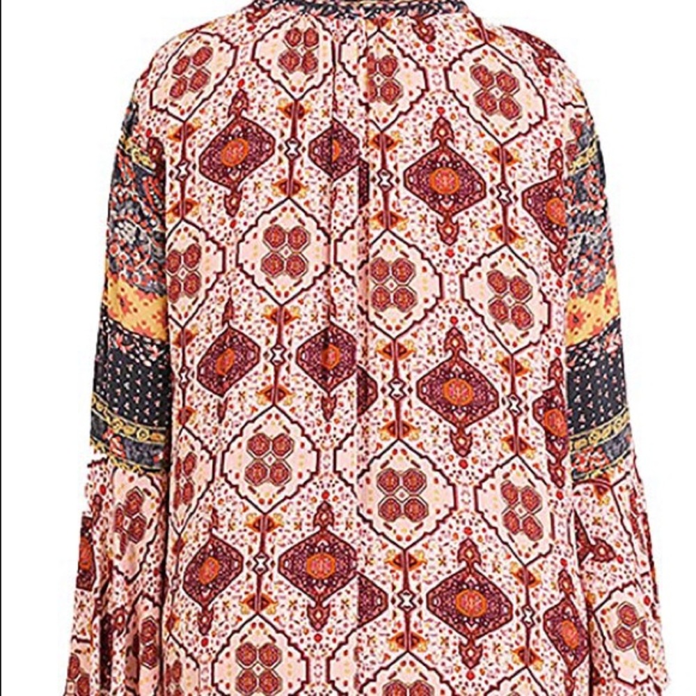 Umgee patchwork dress - Picture 3 of 6